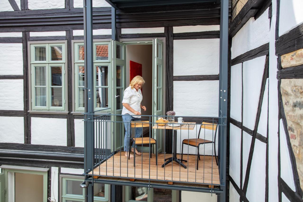 Haus Mittenmank Am Marktplatz Goslar Eksteriør billede