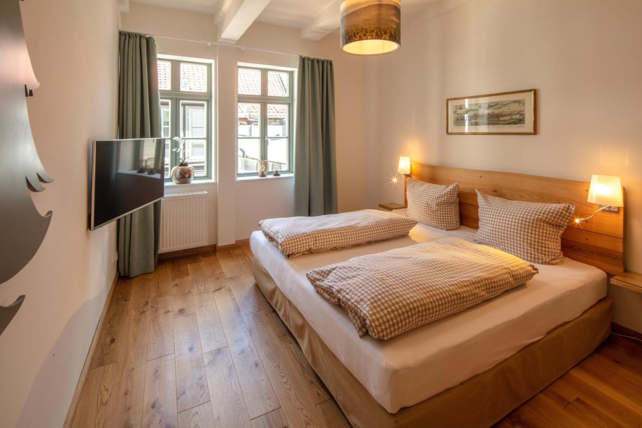 Haus Mittenmank Am Marktplatz Goslar Eksteriør billede
