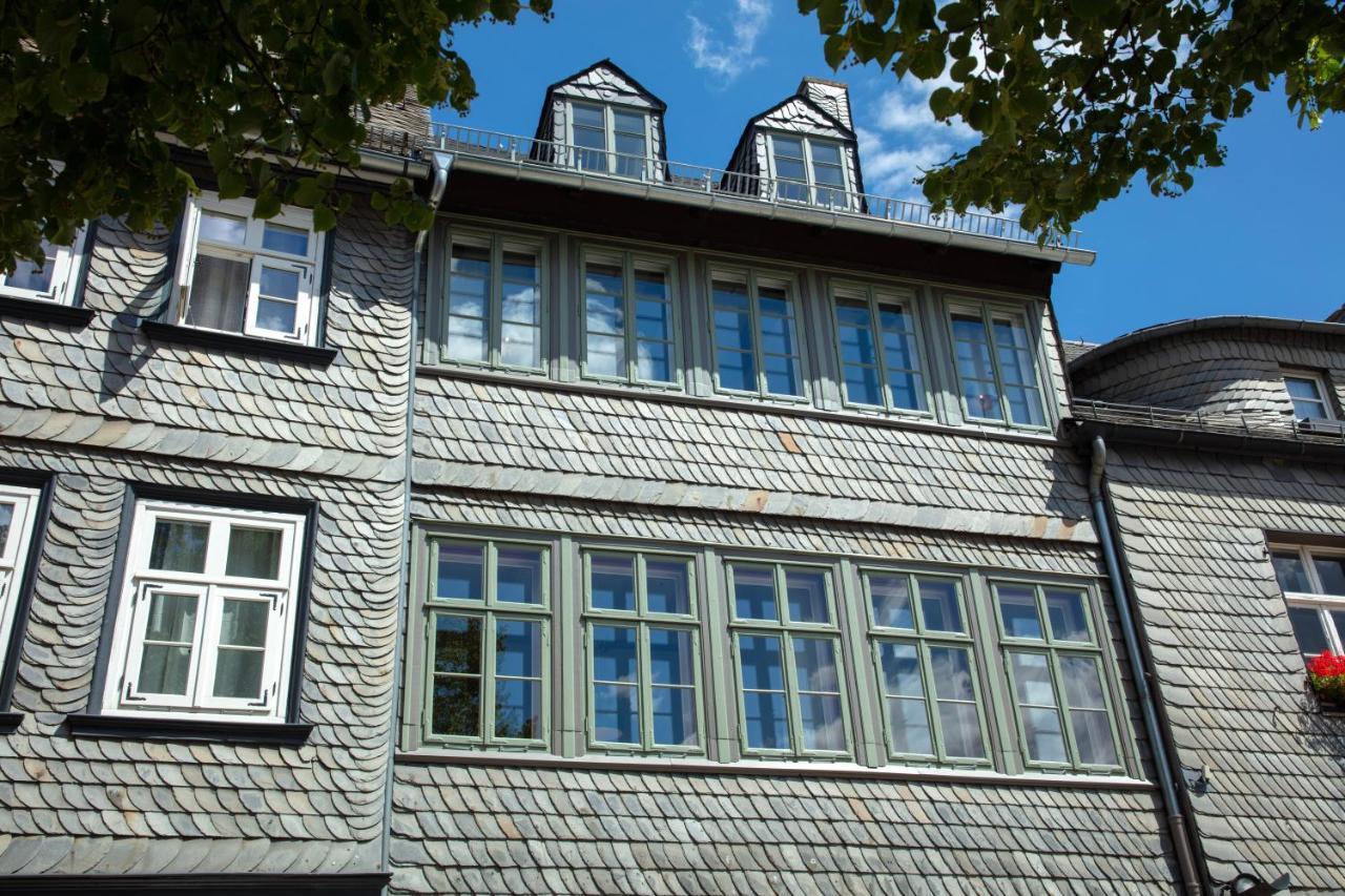 Haus Mittenmank Am Marktplatz Goslar Eksteriør billede